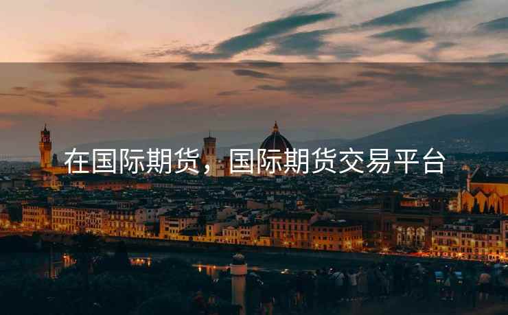 在国际期货，国际期货交易平台