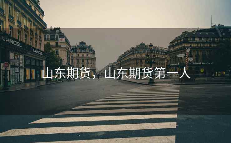 山东期货，山东期货第一人  第2张